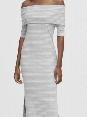 Banana Republic Petite Off the Shoulder Dress